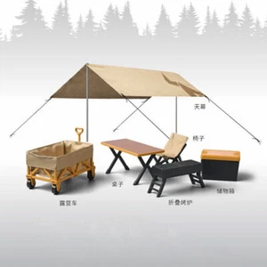 1/12 Camping Scene Accessories Set Tent Camping Vehicle Tables and Chairs Props - Picture 1 of 16