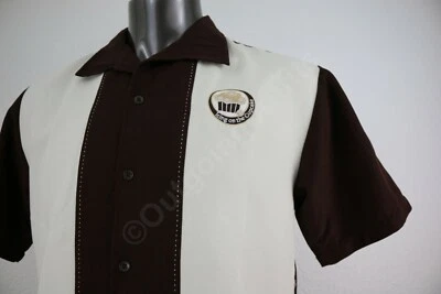 Camisa de manga corta bordada para hombre Milano Bay Icing on the Cupcake talla L Foto 1 de 4