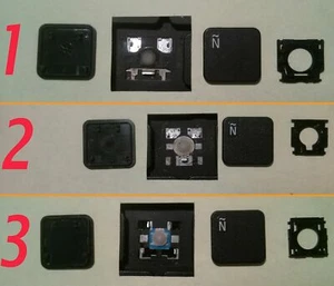TECLA TECLAS DE TECLADO ACER ASPIRE 5750 5750G 5820TG 5820TZG 7250 7250G - Photo 1/1
