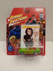 Johnny Lightning Marvel X-Men Jean Grey '65 Ford Mustang Convertible, NIP