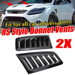 Per Ford Focus RS ST Fiesta Mondeo GRIGLIA PRESA ARIA PER COFANO ANTERIORE - Foto 1 di 10