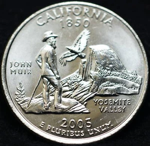 2005 P California State BU Washington Quarter - Picture 1 of 2