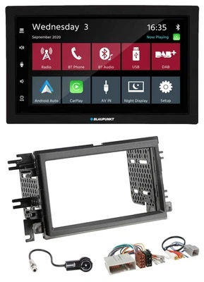 Blaupunkt DAB Bluetooth USB MP3 2DIN Autoradio für Ford Mustang F 150 04-09 - Bild 1 von 4