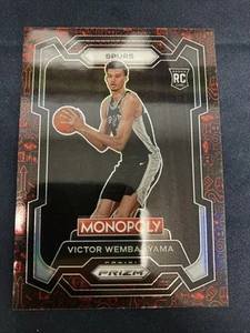 Prizm Monopoly #81 Victor Wembanyama RC 2023-24 clásico rojo iconos novato 25630 - Imagen 1 de 2