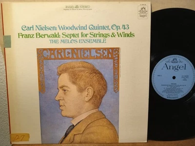 Melos Ensemble - Nielsen Woodwind Quintet / Berwald Septet, LP NM Angel S-36538 - Image 1 of 4