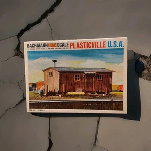 New Bachmann O Scale Train Plasticville Building Snap Fit Kit Sealed - Picture 1 of 4