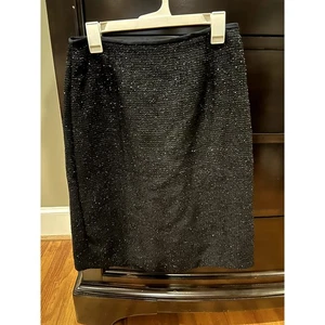 Isabella Größe 12 glitzernder gerader Bleistiftrock Rückenschlitz Urlaub Party Cocktail - Bild 1 von 7