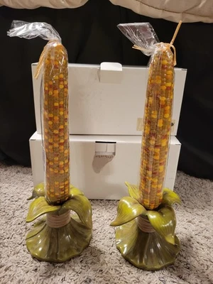 Candelabro de maíz Department 56 Time to Celebrate Harvest Acción de Gracias Foto 1 de 4