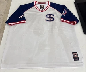 Vintage Chicago White Sox  Cooperstown Collection White Jersey Sz 3XL (stained) - Picture 1 of 13