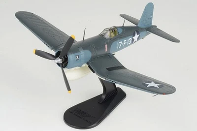 HA8221 Hobby Master F4U Corsair 1/48 Model White 17-F-13 USN VF-17 Jolly Rogers - Image 1 of 2