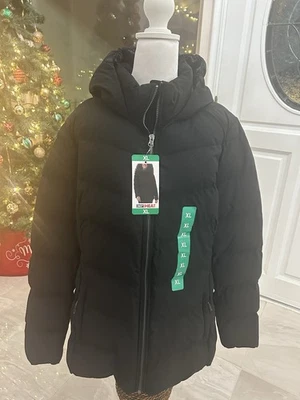 Chaqueta acolchada para mujer color negro con talla XL con poco desgarro Foto 1 de 4