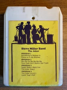 STEVE MILLER BAND THE JOKER VINTAGE RARE 8 TRACK TAPE TESTED LATE NITE BARGAIN! - Bild 1 von 2