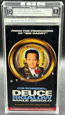Deuce Bigalow Male Gigolo HVS Tape Touchstone Demo Tape Sealed IGS 7.5 NM Graded - Immagine 1 di 2