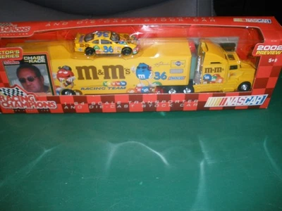 NASCAR #36 Ken Schrader M&M Transporter W/stock Car Racing Champions 2002 - Image 1 of 3