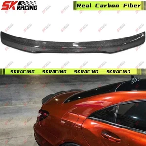 Fits Benz CLS Class W218 CLS63 12-18 Forged/Carbon Fiber Rear Trunk Spoiler Wing - Picture 1 of 28