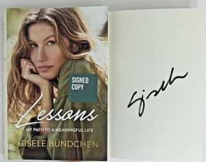 Libro autografato firmato Gisele Bundchen lezioni: il mio percorso verso una vita significativa - Foto 1 di 6