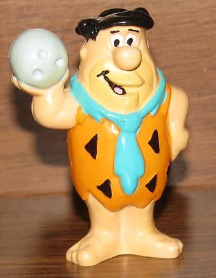 Fred Flintstone Molded Figure VINTAGE 1990 by Applause MINT - Image 1 of 4