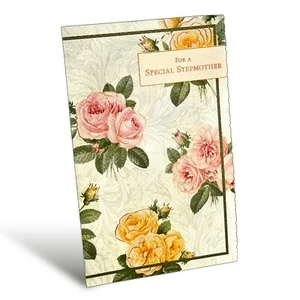 Nachdenkliche HAPPY BIRTHDAY Karte, FÜR STIEFMUTTER, von American Greetings + Umschlag - Bild 1 von 7