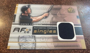 2003 SP Game Used Edition JASPER PARNEVIK Authentic Fabrics Singles #AF-JP PGA - Picture 1 of 2