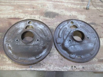 Ford Fairlane Custom 300 1959 auto husillo delantero zapata freno placas de respaldo montajes Foto 1 de 4