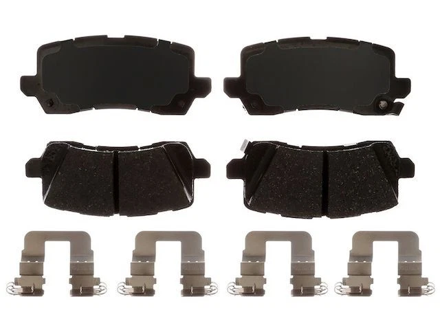 Conjunto de pastilhas de freio traseiras Raybestos 95MK47W compatível com Acura MDX 2017-2020 - Imagem 1 de 1