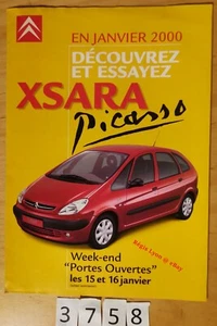 CITROEN XSARA PICASSO BERLINGO EVASION XSARA XANTIA MILLESIME Fr 6 pages 12/1999 - Foto 1 di 4