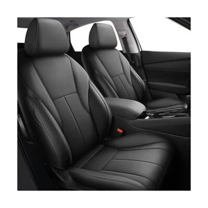 AOMSAZTO Car Seat Cover Custom Fit for 2023 2024 Honda Accord LX Faux Leather... - Picture 1 of 7
