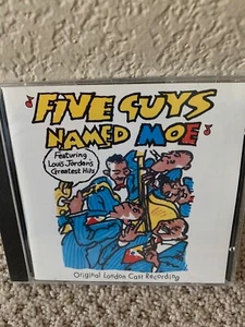 Five Guys Named Moe [Original London Cast] by Original Soundtrack (CD, Dec-1991, - Picture 1 of 1