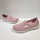 Skechers Go Walk Joy Light Pink Shoe Sneaker Slip On Athletic Walk Womens Size 8