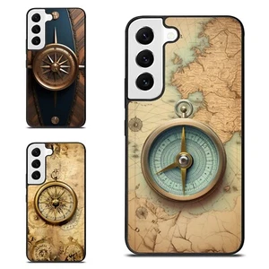 antique compass world map Protective Cover For Samsung Galaxy Z Fold Flip - Picture 1 of 25