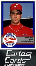 Todd Zeile 1989 ProCards Triple A All-Stars #AAA14  Louisville Redbirds