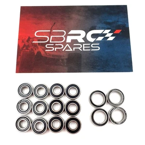 Kit de rodamientos sellados Tamiya TT-01 TT01 / TT-02B 16 piezas - Juego sellado de goma HOP UP - Imagen 1 de 2