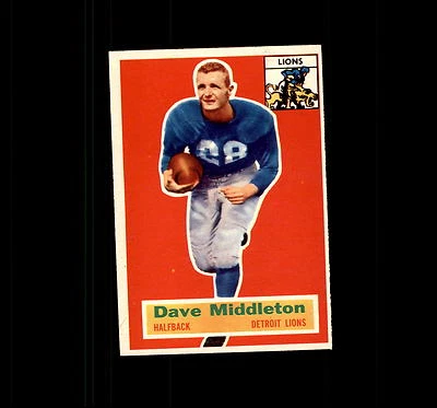 1956 Topps 68 Dave Middleton RC EX-MT #D436388 - Image 1 of 2