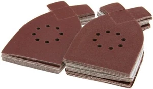 50pcs Sander Sanding Sheets Grit Sandpaper Sanding Pads for Black Decker KA220 - Picture 1 of 7