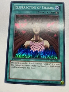 Yugioh Resurrection Of Chakra Super Rare 1st Edition NUMH-EN053 HP - Picture 1 of 24