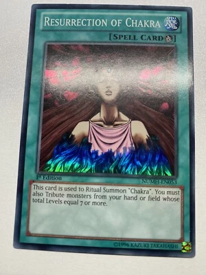 Yugioh Resurrection Of Chakra Super Rare 1st Edition NUMH-EN053 HP - Image 1 of 4