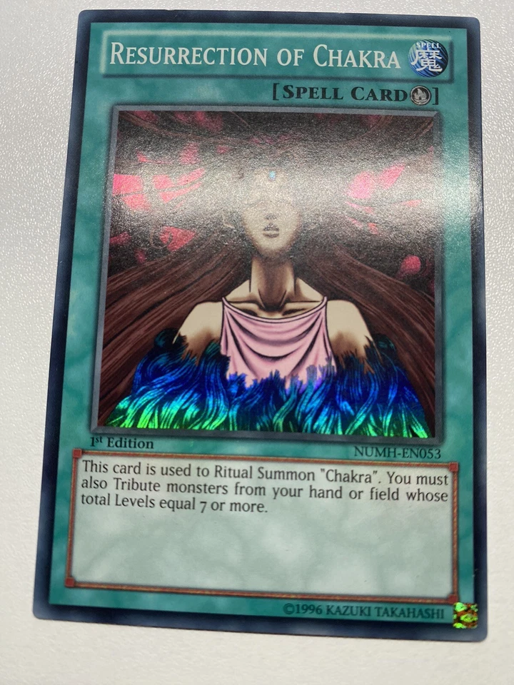 Yugioh Resurrection Of Chakra Super Rare 1st Edition NUMH-EN053 HP - Image 1 of 4