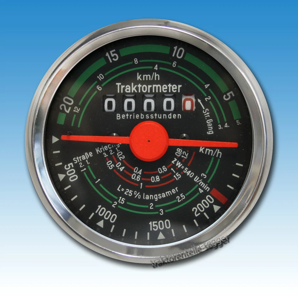 Traktormeter Fendt Favorit 3 FW 150 Traktor Schlepper 504 - Bild 1 von 1