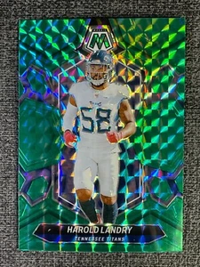 Harold Landry 2024 Panini Mosaic Football Green Prizm #216 Tennessee Titans - Picture 1 of 2