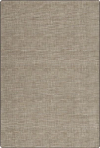Milliken Silvered Taupe Contemporary Achromatic Area Rug Solid Broadcloth - Picture 1 of 6