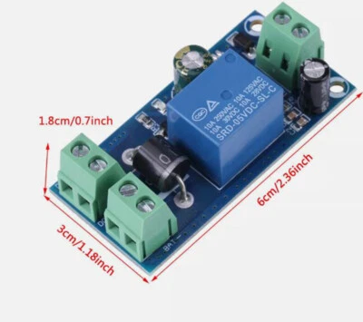 DC5V-48V Power Automatic Switching Module 10A Automatic Charging Control Board - Bild 1 von 4