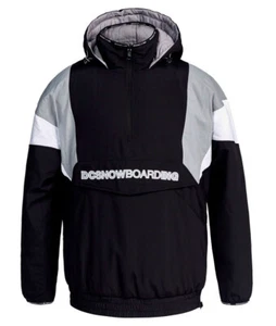 DC Shoes Chaqueta De Snowboard Transition Reversible Anorak Negro Blanco - Imagen 1 de 4