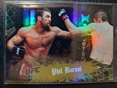 Phil Baroni #32 2010 UFC Main Event Thick Gold Parallel - Image 1 of 2