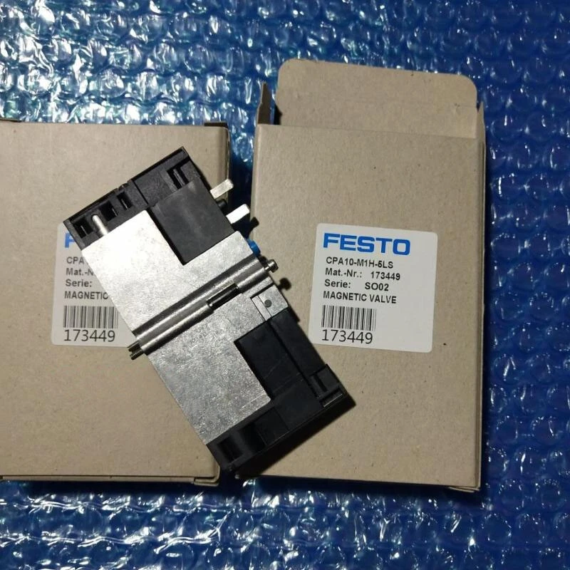 1PC NEW FESTO CPA10-M1H-5LS 173449 Solenoid Valve Fast Ship - Image 1 of 1