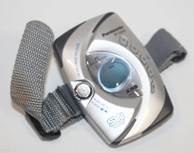 OEM Panasonic RF-SW50 Shock Wave Portable AM/FM Radio Receiver w/ Strap & Clip - Image 1 of 4