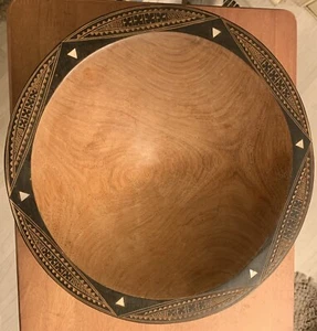 Bol à kava, cuenco de kava de madera, arte oceánico, islas Fidji, arte tribal. Pie - Imagen 1 de 7
