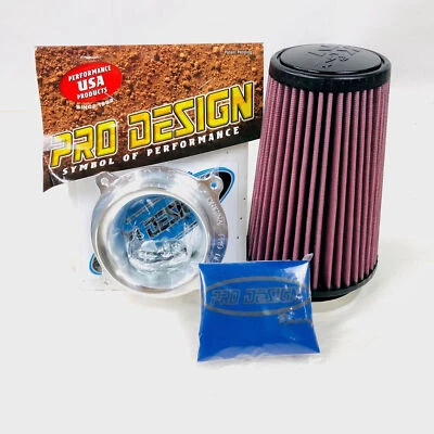 Pro Design Pro Flow K&N KN Air Filter Intake Kit Yamaha Raptor 700 700R - Image 1 of 3
