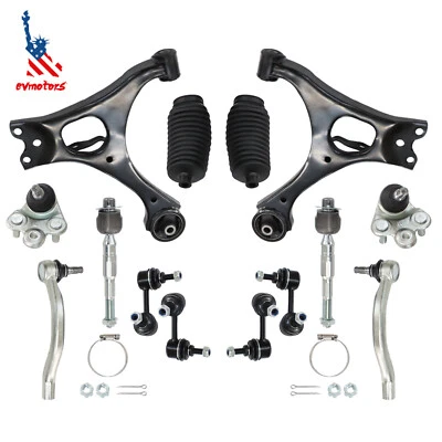 Kit de suspensión de 14 piezas brazos de control inferiores delanteros para Honda Civic 2006-2011 K620383 Foto 1 de 4