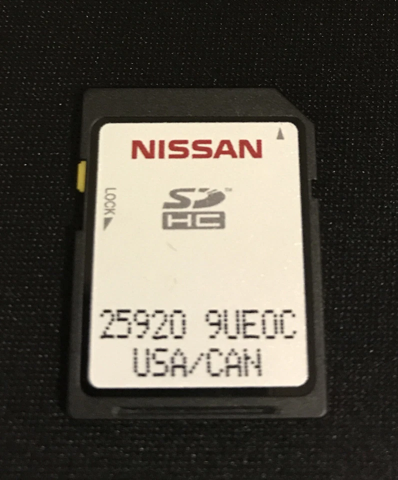 GENUINE NAVIGATION SD CARD MAP 25920-9UE0C  (OEM) - Image 1 of 1