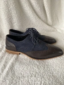 Redfoot Business Schuhe 43 Wie Neu Blau Braun Office Büro Hochzeit - Bild 1 von 9